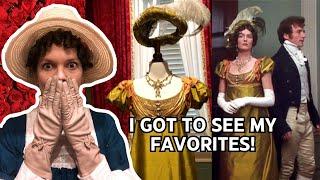 Jane Austen Movie & TV Costumes Exhibit || Details of Pride & Prejudice, Sense & Sensibility, Emma