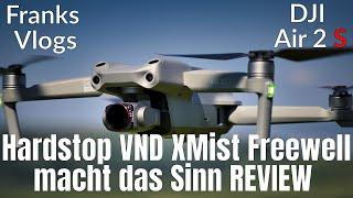 DJI Air 2 S variable ND Mist Filter Macht das Sinn ? Freewell Hardstop VNDXMist im Review