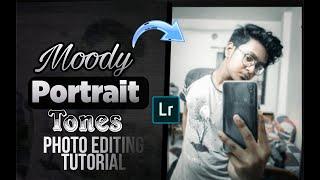 Lightroom Moody tones retouching tutorial -- Unique Editz