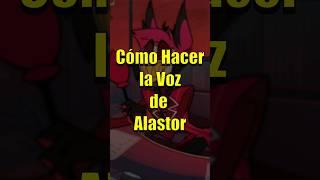 CÓMO Hacer la Voz de ALASTOR | #Shorts #HazbinHotel #Tutorial #Voz #Doblaje #jpcontodo