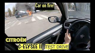 2013 Citroen C-Elysee 1.6 VTI 115 HP | POV TEST DRIVE | 0-100 ACCELERATION by #GearUp