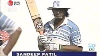 Sandeep Patil 2 Sixes in Sharjah vs England | Old Master cup 1996