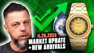 LIVE w/ Roman Sharf - Watch Market Update + New Arrivals! 11.26.2024