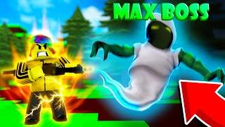 I Captured the MAX BOSS and got the BEST ITEM.. (Roblox Ghost Simulator)