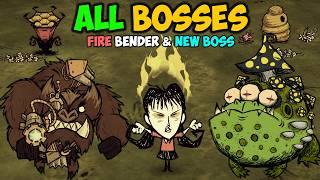 Defeating ALL Bosses as NEW Willow (Fire Bender & New Boss)