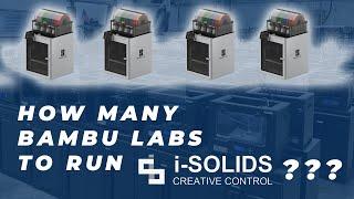 3D Print Farm After Hours - Ep 1 - How many Bambu Labs would replace our current fleet?