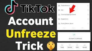 Tiktok Account Unfreeze Kaise Kare | Tiktok Account Freeze Problem