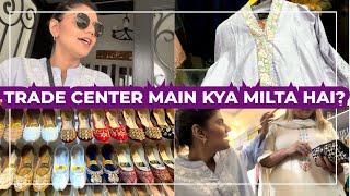 TRYING OUT MAMAS MAKEUP AND TRADE CENTER KA TOUR - Vlog