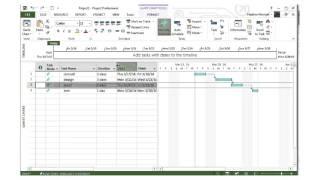 manual vs. auto scheduling in Microsoft Project