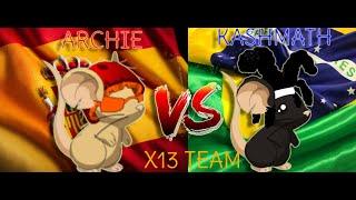 #transformice-X13 TEAM|  ARCHIE(ES)  VS KASHMATH(BR)