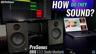 PreSonus ERIS E3.5 Studio Monitors - The BEST $99 Speakers You Can Mix On?