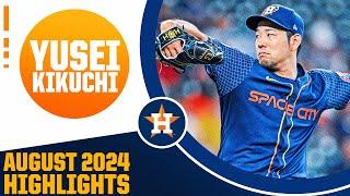 Yusei Kikuchi August 2024 highlights (Astronomical add by the Astros!) | 菊池雄星ハイライト