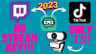 How To Stream To TikTok From Streamlabs OBS Without  Streamkey in 2023