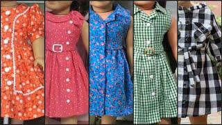 Very attractive 43 Front open Baby Frocks Designing Idea's/Summer Cotton Frocks Designs in open styl