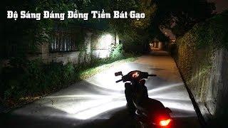 Hướng Dẫn Lắp Đèn Bi Cầu Mini H4 Siêu Sáng Cho Xe Máy