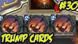Hearthstone: Trump Cards 30 - Warrior arena - TO THE FACE