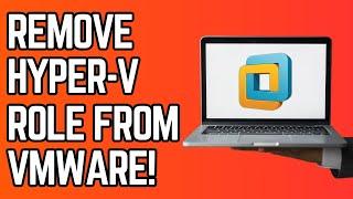 How to Remove Hyper V Role from VMware (2024)