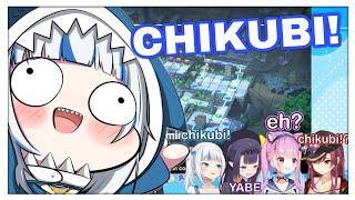 Gura says "chikubi" and made everyone surprised and confused