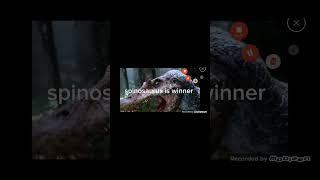 jp3 spinosaurus vs the indominus rex edit #jurassicworld #shorts