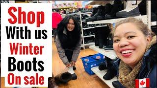 SHOPPING WITH US | WHERE TO BUY WINTER BOOTS AFFORDABLE etc…life in Calgary vlog| sarah buyucan