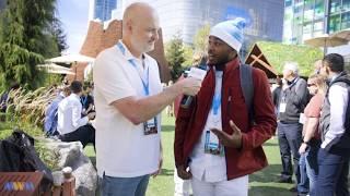 Mike Wheeler Interviews Salesforce Student Earl Major at Dreamforce.