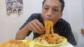 2 BUNGKUS NASI PADANG+2 BUNGKUS MIE GORENG PEDAS BIKIN INGUS OCOY