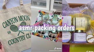 asmr packing orders | tiktok compilation