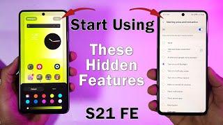 Galaxy S21 FE Less Known Hidden Features - 90% People Don't Know - ONE UI 6.1