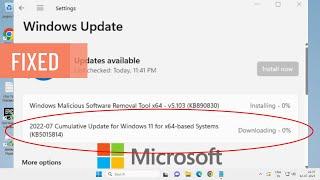 How To Fix Windows Update KB5015814 Not Installing Error 0x800f0831 On Windows 11 (100% Working)