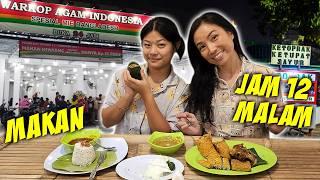 BERBURU MAKAN JAM 12 MALAM ! SEKELUARGA NGANTUK BERAT ?