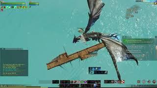 FROST DRAGON Mount in ArcheAge Unchained