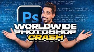 Photoshop Crashed Worldwide: Fix It Before You're Next! | Frozen Splash Screen