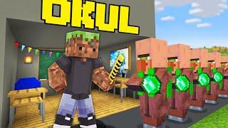 Minecraft ama OKUL AÇIYORUM