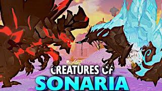 CREATURES of SONARIA - GODZILLA VS CALDONTERRUS  & der SKIN CONTEST 