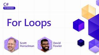 For Loops [Pt 11] | C# for Beginners
