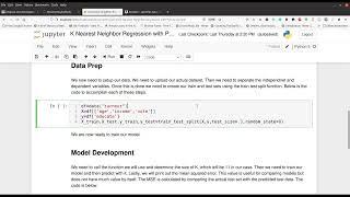 K-Nearest Neighbor Regression with Python