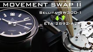 Sellita SW300-1 vs ETA 2892-A2