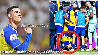 Cristiano Ronaldo Stunning Goal vs Al Shabab and Doing a Sujud Celebration