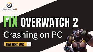 OVERWATCH 2 CRASHING MID GAME | Fix Overwatch 2 Keeps Crashing PC (New) 10 fixes