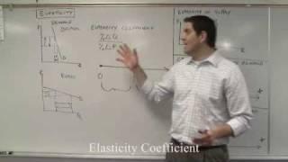 Elasticity of Demand and Supply Coefficients- Micro Topic 2.4 and 2.5