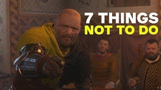 7 Things Not To Do in Kingdom Come: Deliverance