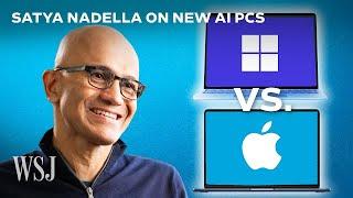 Microsoft vs. Apple: Satya Nadella Says AI-Focused Copilot+ PCs Beat Macs | WSJ