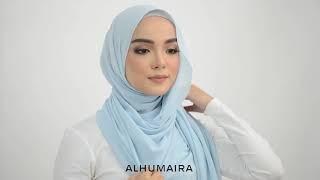 BASIC ESSENTIAL PLAIN SHAWL Styling Tutorial Style 32