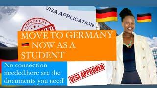 The ultimate Visa requirements for a student in Germany