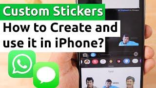 How to Create Stickers for WhatsApp and iMessage in iPhone?
