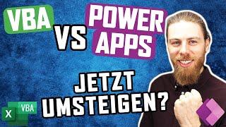 Wird VBA durch Power Apps ersetzt? (...und solltest du wechseln?)