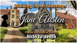 Das Leben von Jane Austen-Auf ihren Spuren wandeln-Orte, an denen Jane Austen gelebt oder besucht