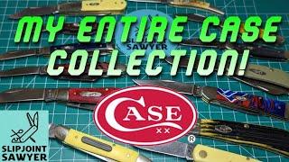 My Case Pocket Knife Collection June 2023