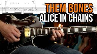 How to Play "Them Bones" by Alice In Chains | Guitar Lesson