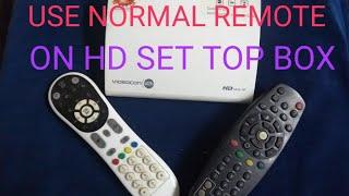 VIDEOCON D2H IR REMOTE WITH RF 6666 HD SET TOP BOX BY GURINDER SINGH